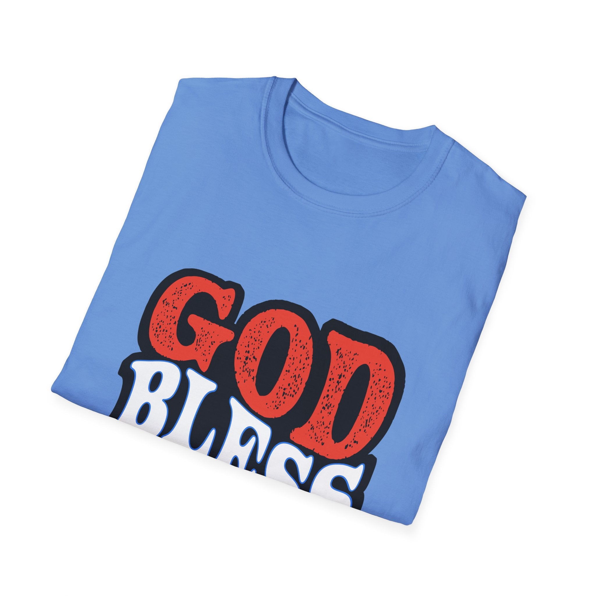 Patriotic Unisex T-Shirt - God Bless America, 4th of July Shirt