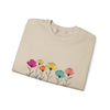 Floral Momma Crewneck Sweatshirt - Cozy Unisex Heavy Blend for Moms