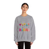 Floral Momma Crewneck Sweatshirt - Cozy Unisex Heavy Blend for Moms