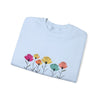 Floral Momma Crewneck Sweatshirt - Cozy Unisex Heavy Blend for Moms