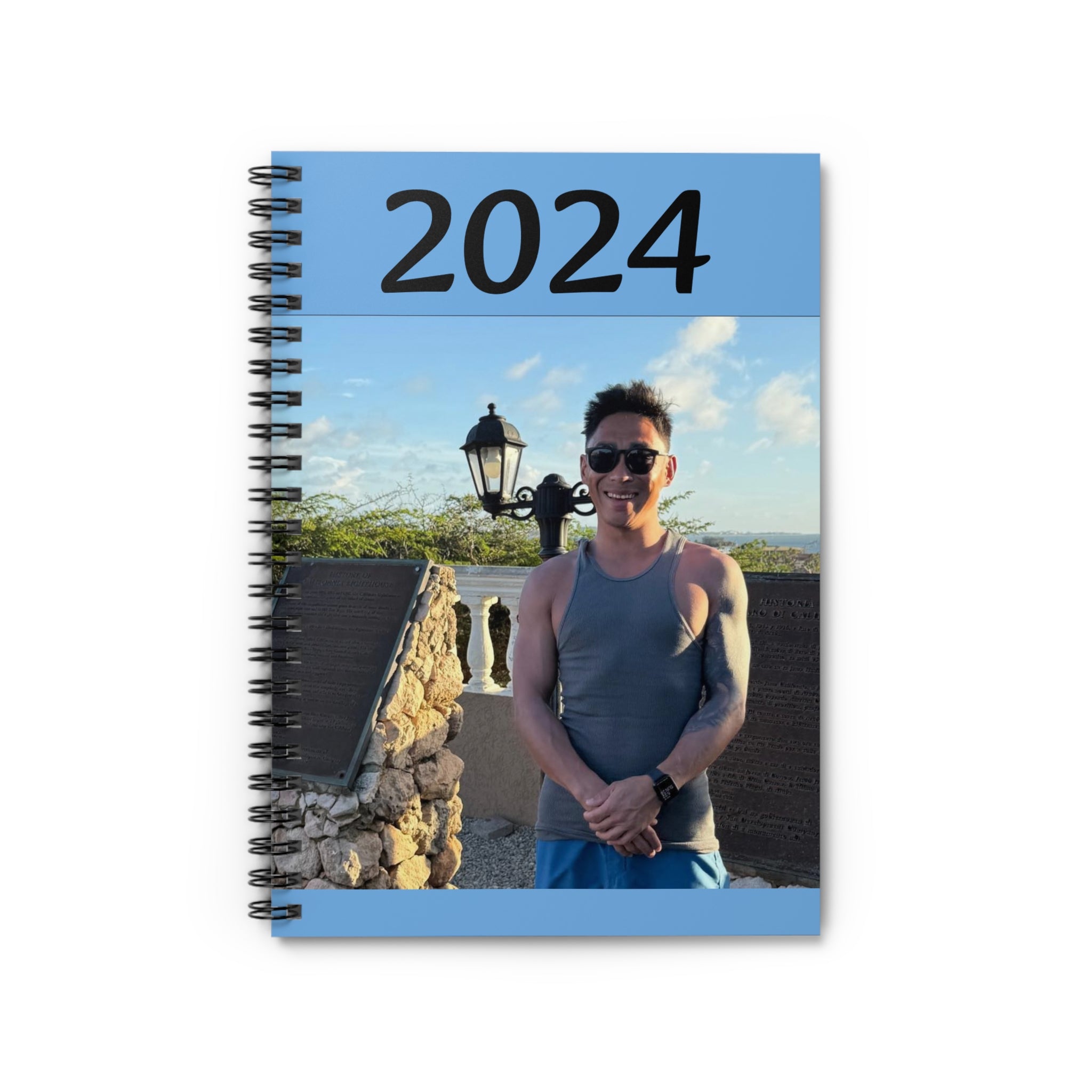 Personalized 2025 Spiral Notebook - Ruled Line for Planning and Notes