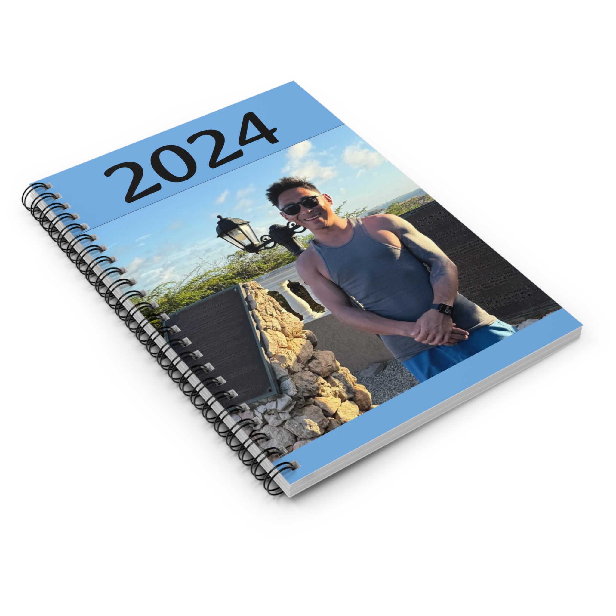 Personalized 2025 Spiral Notebook - Ruled Line for Planning and Notes