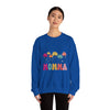Floral Momma Crewneck Sweatshirt - Cozy Unisex Heavy Blend for Moms