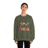 Floral Momma Crewneck Sweatshirt - Cozy Unisex Heavy Blend for Moms