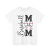 Baseball Mom Tee with Bow Design