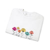 Floral Momma Crewneck Sweatshirt - Cozy Unisex Heavy Blend for Moms