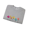Floral Momma Crewneck Sweatshirt - Cozy Unisex Heavy Blend for Moms