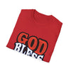 Patriotic Unisex T-Shirt - God Bless America, 4th of July Shirt