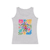 Floral Tank Top - Vibrant Summer Blossom Design