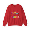 Floral Momma Crewneck Sweatshirt - Cozy Unisex Heavy Blend for Moms
