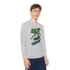 Youth Long Sleeve Skateboarding Tee - Cool Hop Off Frog Design