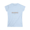 Floral Grandma Tee - Softstyle Women's T-shirt for Mother's Day & Birthdays