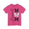 Baseball Mom Tee with Bow Design