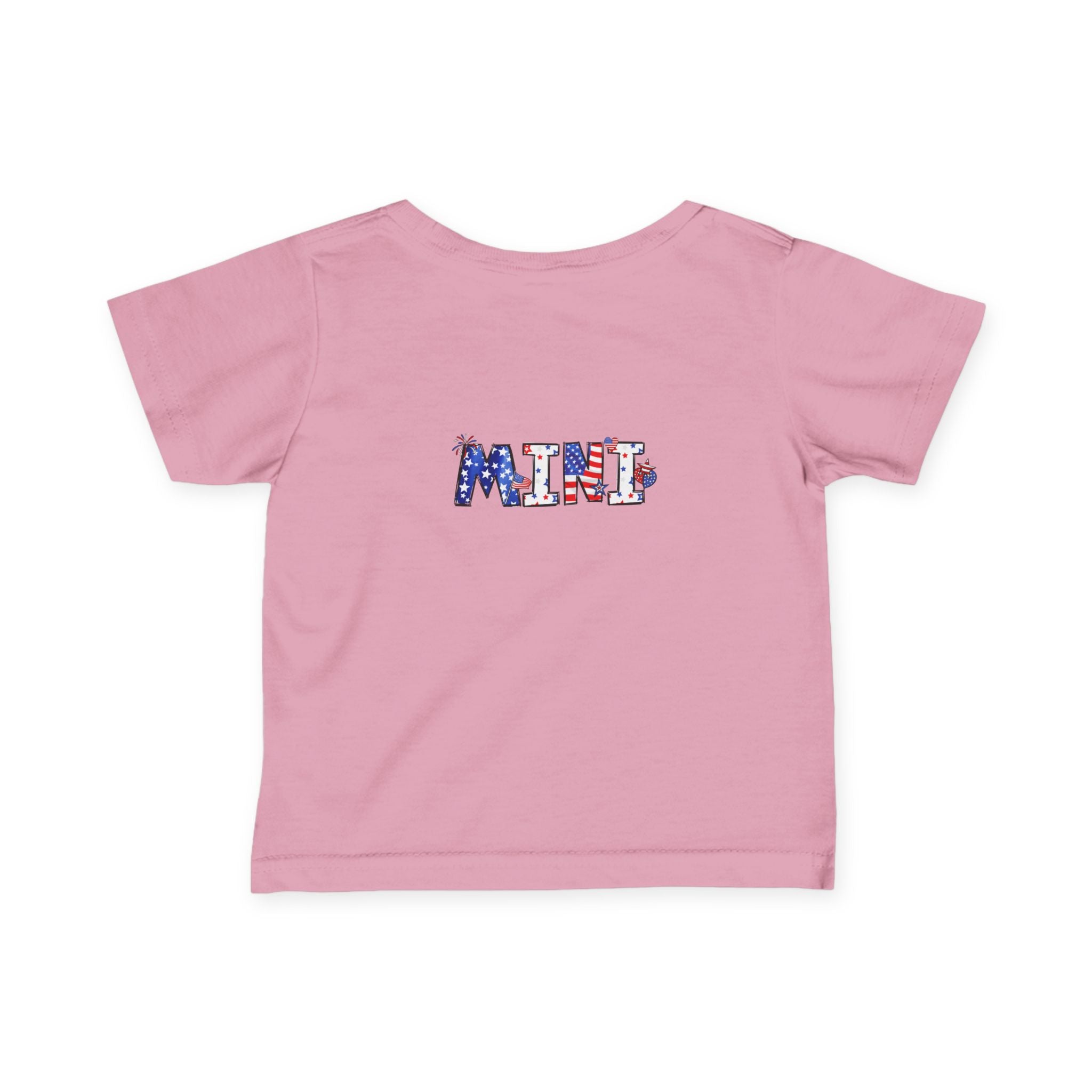 Mini Patriotic Infant Tee - USA Stars & Stripes Design