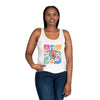 Floral Tank Top - Vibrant Summer Blossom Design