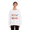 Floral Momma Crewneck Sweatshirt - Cozy Unisex Heavy Blend for Moms