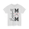 Baseball Mom Tee with Bow Design
