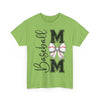 Baseball Mom Tee with Bow Design