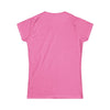 Floral Grandma Tee - Softstyle Women's T-shirt for Mother's Day & Birthdays