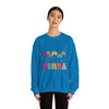 Floral Momma Crewneck Sweatshirt - Cozy Unisex Heavy Blend for Moms