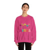 Floral Momma Crewneck Sweatshirt - Cozy Unisex Heavy Blend for Moms