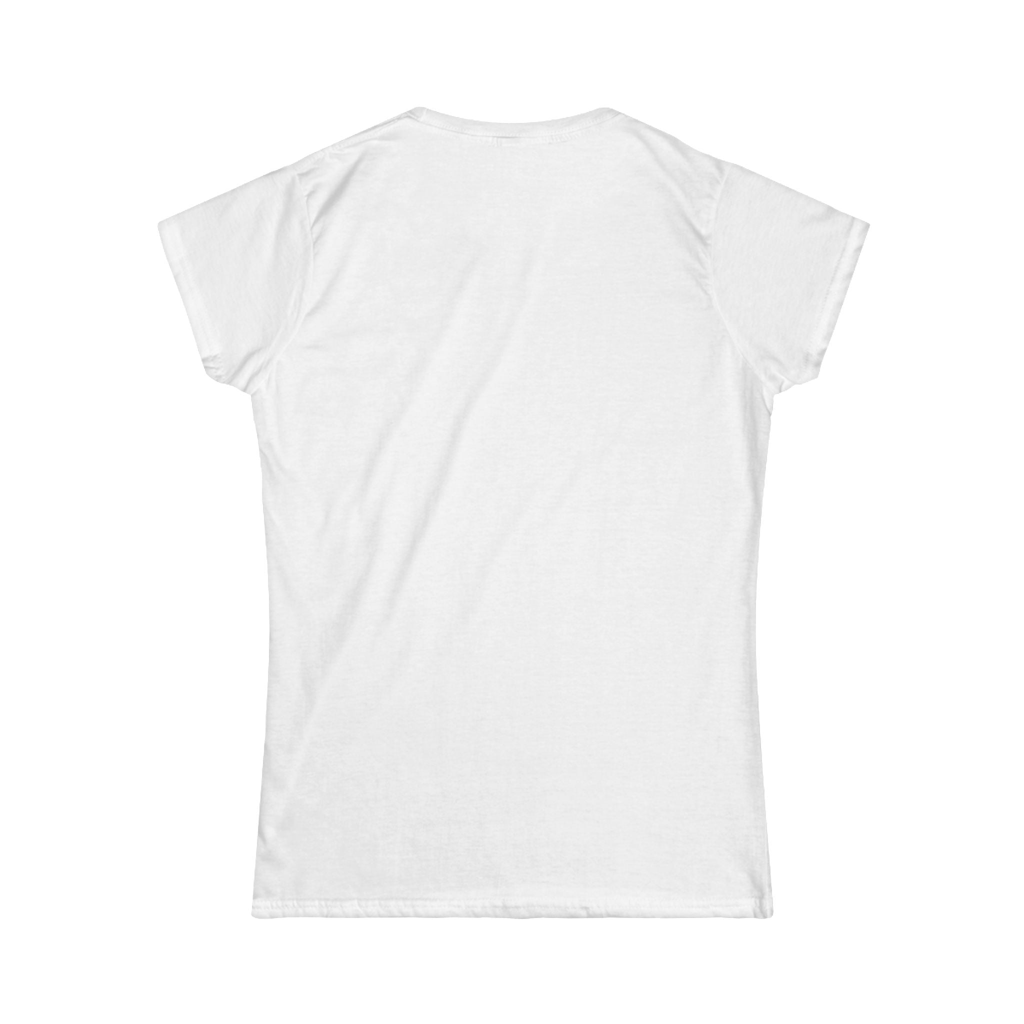 Floral Grandma Tee - Softstyle Women's T-shirt for Mother's Day & Birthdays