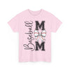 Baseball Mom Tee with Bow Design
