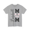 Baseball Mom Tee with Bow Design