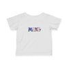 Mini Patriotic Infant Tee - USA Stars & Stripes Design