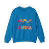 Floral Momma Crewneck Sweatshirt - Cozy Unisex Heavy Blend for Moms
