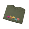 Floral Momma Crewneck Sweatshirt - Cozy Unisex Heavy Blend for Moms