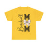 Baseball Mom Tee with Bow Design