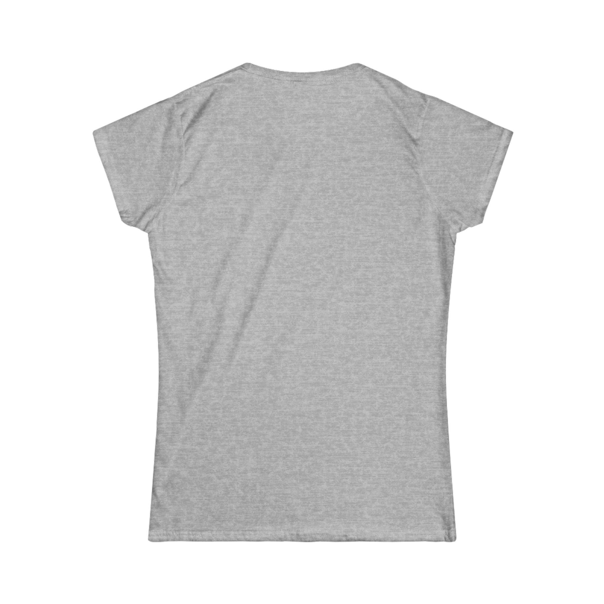 Floral Grandma Tee - Softstyle Women's T-shirt for Mother's Day & Birthdays
