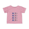 Mini Patriotic Infant Tee - USA Stars & Stripes Design