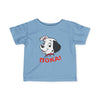 Infant Tee - Cute Dalmatian POKA - Baby Boy & Girl T-Shirt