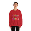 Floral Momma Crewneck Sweatshirt - Cozy Unisex Heavy Blend for Moms