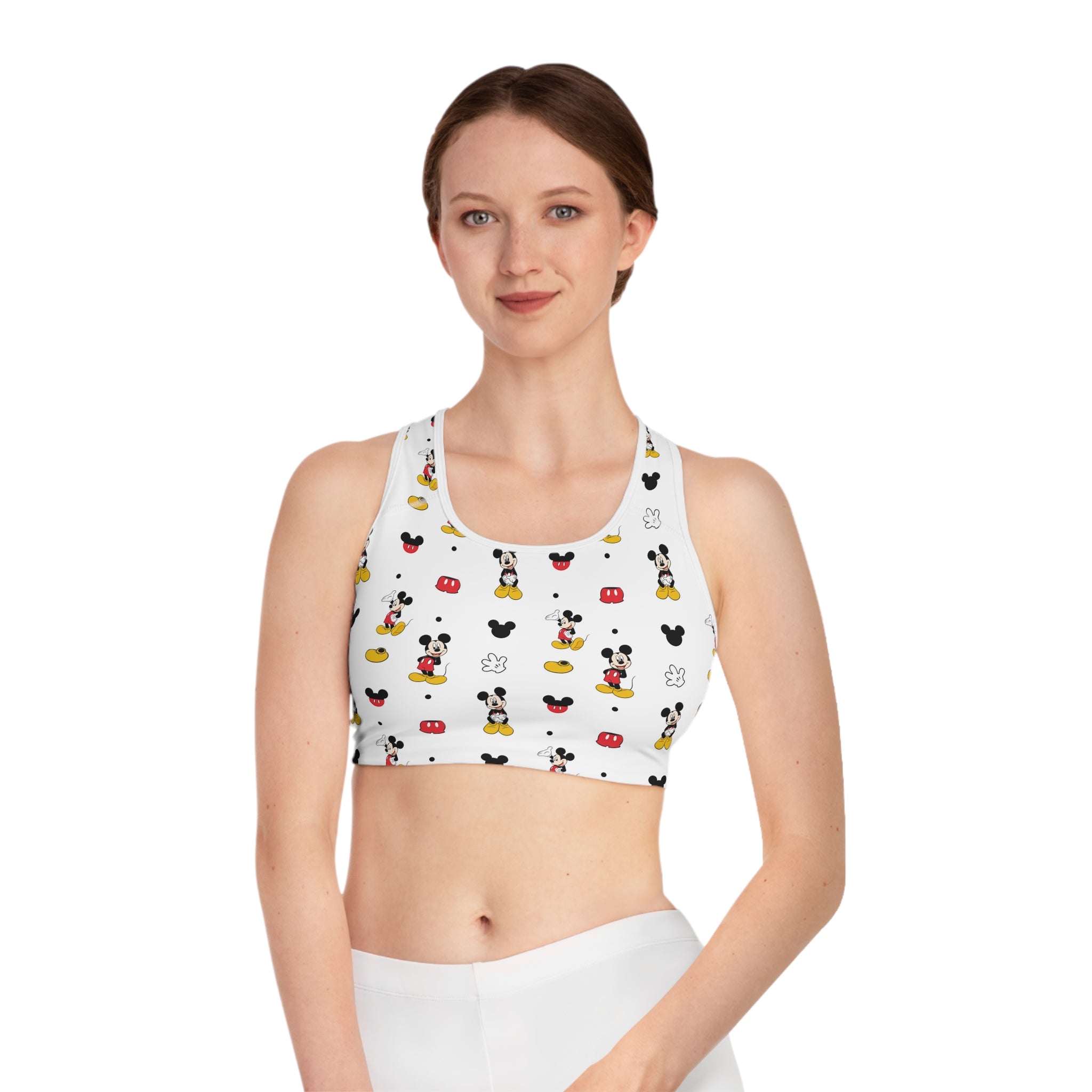 Mickey Mouse Sports Bra - Fun & Functional Activewear